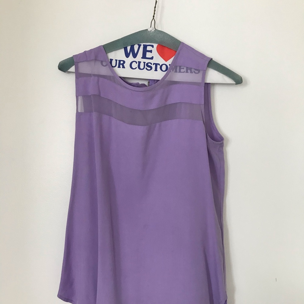 Go Silk sleeveless blouse